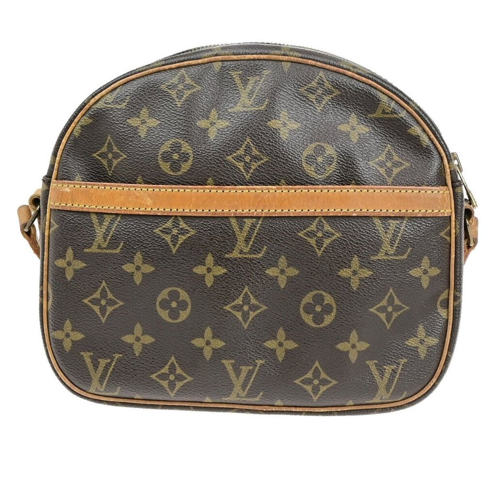 LOUIS VUITTON Senlis Shoulder Bag Monogram Leather Brown France - Picture 3 of 16